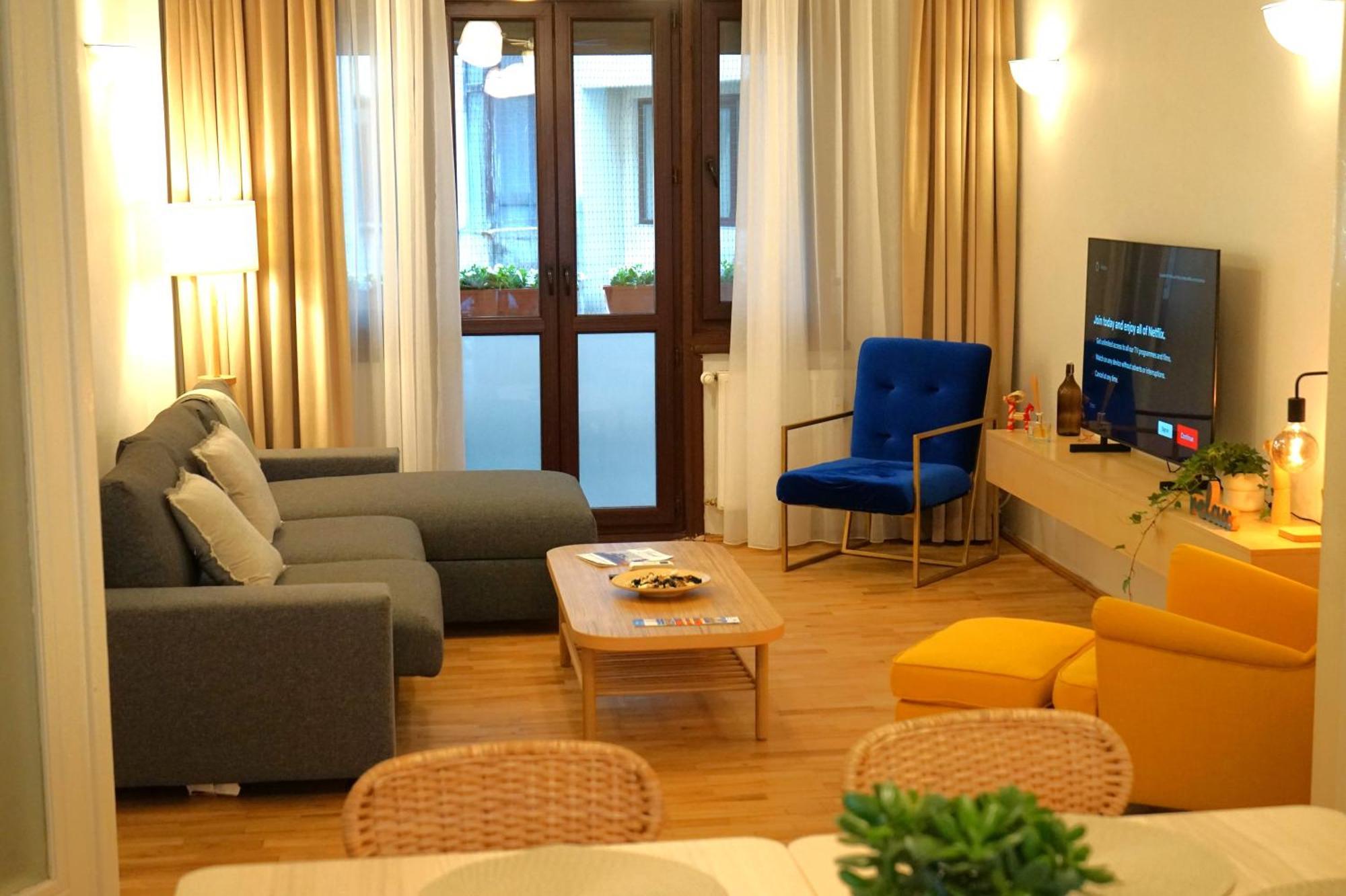 Spacious 3Br, 2Bt With 5 Balconies Bukarest Exterior foto