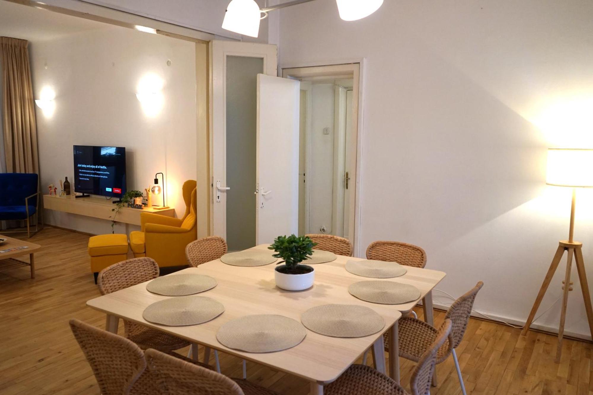 Spacious 3Br, 2Bt With 5 Balconies Bukarest Exterior foto