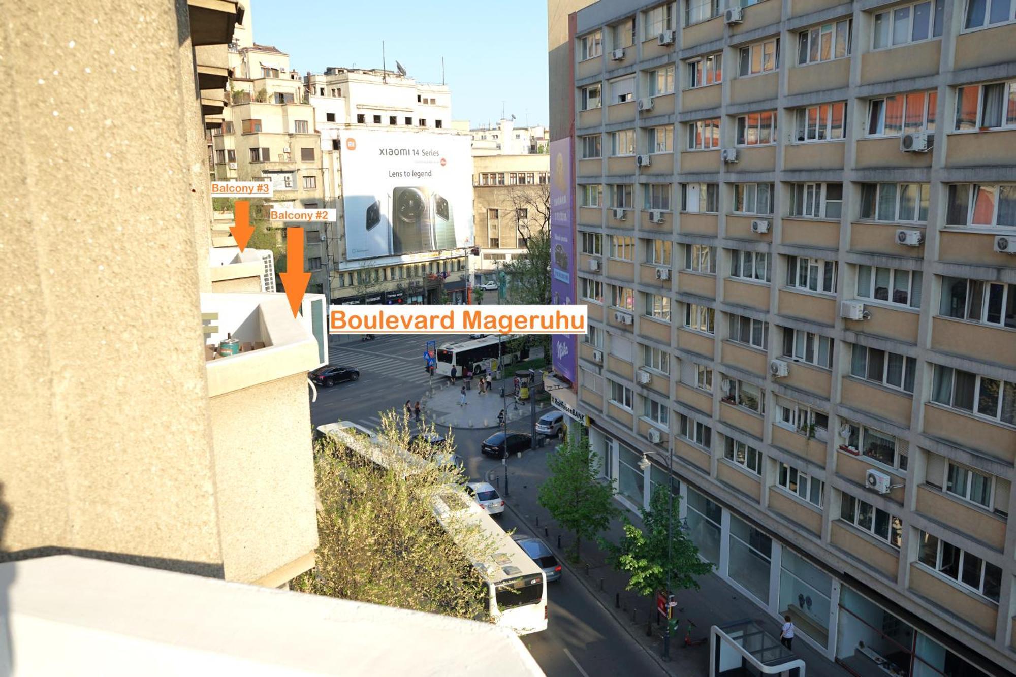 Spacious 3Br, 2Bt With 5 Balconies Bukarest Exterior foto