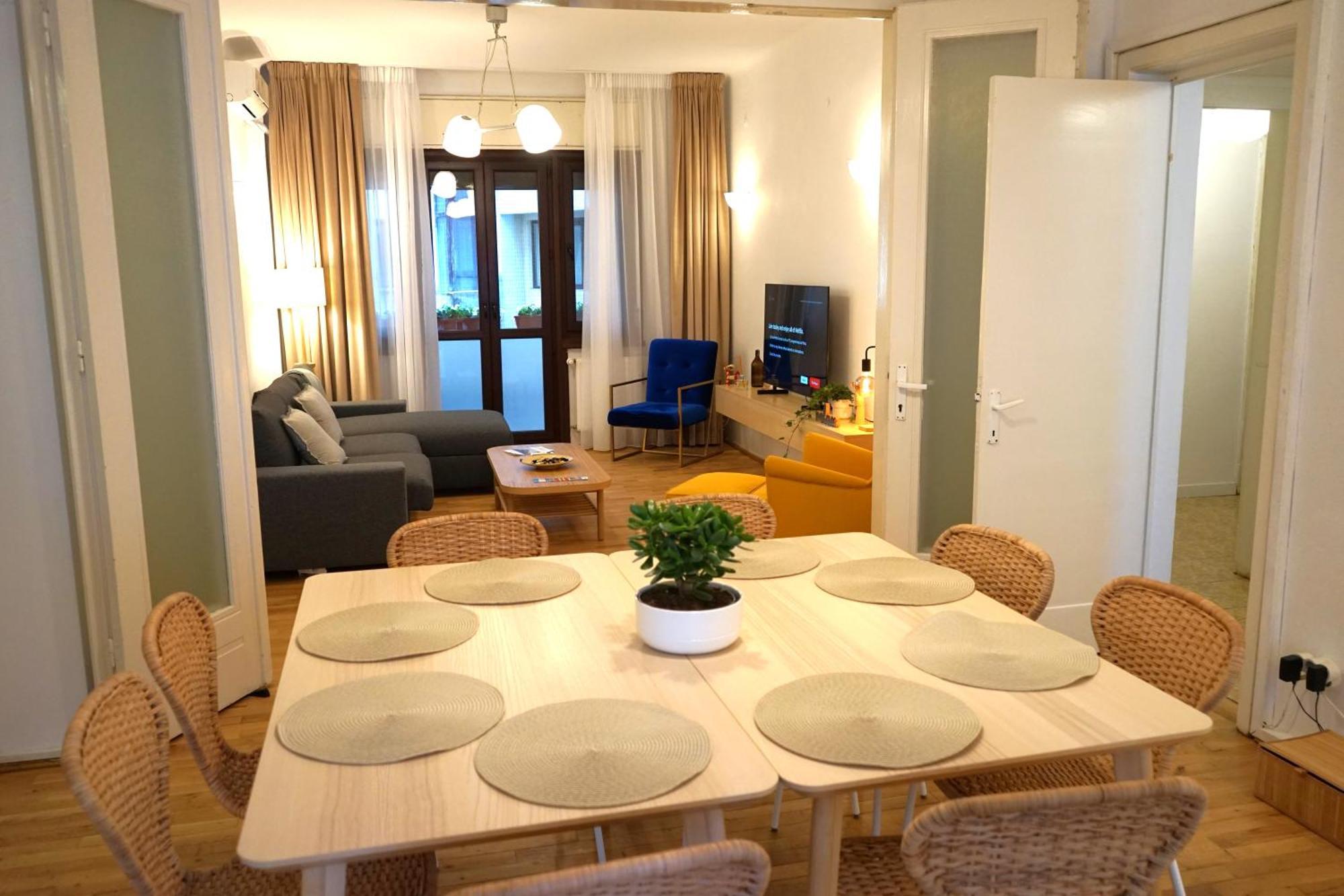 Spacious 3Br, 2Bt With 5 Balconies Bukarest Exterior foto